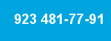923 481-77-91 923 481-77-91